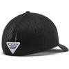 Columbia Unisex Adult PFG Logo Mesh Ball Cap(Black/Black/Texas Fish)