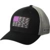 Columbia Unisex Adult PFG Logo Mesh Ball Cap(Black/Cool Grey/Inshore Slam Flag)