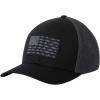 Columbia Unisex Adult PFG Logo Mesh Ball Cap(Black/Graphite)