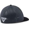 Columbia Unisex Adult PFG Logo Mesh Ball Cap(Black/Graphite)