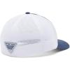 Columbia Unisex Adult PFG Logo Mesh Ball Cap(Carbon Heather/US Fish Flag)