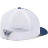 Columbia Unisex Adult PFG Logo Mesh Ball Cap(Carbon/Trout Flag)