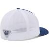 Columbia Unisex Adult PFG Logo Mesh Ball Cap(Carbon/Trout Flag)
