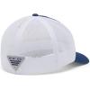 Columbia Unisex Adult PFG Logo Mesh Ball Cap(Carbon/White/Cool Green)