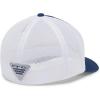 Columbia Unisex Adult PFG Logo Mesh Ball Cap(Carbon/White/Cool Green)