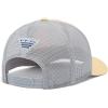 Columbia Unisex Adult PFG Logo Mesh Ball Cap(Cocoa Butter  Cool Grey)