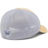 Columbia Unisex Adult PFG Logo Mesh Ball Cap(Cocoa Butter/Cool Grey/Mid Atlantic)