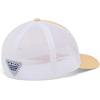 Columbia Unisex Adult PFG Logo Mesh Ball Cap(Cocoa Butter/Inshore Slam Flag)