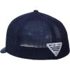 Columbia Unisex Adult PFG Logo Mesh Ball Cap(Collegiate Navy Fish Flag)
