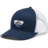 Columbia Unisex Adult PFG Logo Mesh Ball Cap(Collegiate Navy/Columbia Grey/Mt Hood Circle)