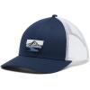 Columbia Unisex Adult PFG Logo Mesh Ball Cap(Collegiate Navy/Columbia Grey/Mt Hood Circle)