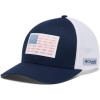 Columbia Unisex Adult PFG Logo Mesh Ball Cap(Collegiate Navy/Pnw Flag)