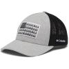 Columbia Unisex Adult PFG Logo Mesh Ball Cap(Columbia Grey Heather/Black)