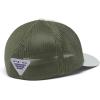 Columbia Unisex Adult PFG Logo Mesh Ball Cap(Cool Green/Mosstone/Us Fish Flag)