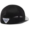 Columbia Unisex Adult PFG Logo Mesh Ball Cap(Cool Grey Heather/Black)