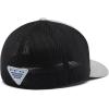 Columbia Unisex Adult PFG Logo Mesh Ball Cap(Cool Grey Heather/Grill/US Fish Flag)