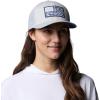Columbia Unisex Adult PFG Logo Mesh Ball Cap(Cool Grey/Nocturnal/Us Fish Flag)