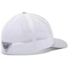 Columbia Unisex Adult PFG Logo Mesh Ball Cap(Cool Grey/White/Al Fish Flag)