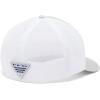 Columbia Unisex Adult PFG Logo Mesh Ball Cap(Cool Grey/White/Mexico Fish Flag)