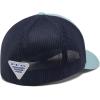 Columbia Unisex Adult PFG Logo Mesh Ball Cap(Crushed Blue/Nocturnal/Us Fish Flag)