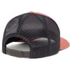 Columbia Unisex Adult PFG Logo Mesh Ball Cap(Dark Coral/Shark Peak2river)