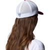 Columbia Unisex Adult PFG Logo Mesh Ball Cap(Dusty Crimson/White/Nocturnal)