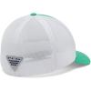 Columbia Unisex Adult PFG Logo Mesh Ball Cap(Electric Turquoise/Cool Grey/Hook)