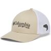 Columbia Unisex Adult PFG Logo Mesh Ball Cap(Fossil/Grill/White/Bass)