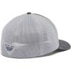 Columbia Unisex Adult PFG Logo Mesh Ball Cap(Grill Heather/Cool Grey)