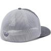 Columbia Unisex Adult PFG Logo Mesh Ball Cap(Grill Heather/Cool Grey)