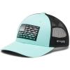 Columbia Unisex Adult PFG Logo Mesh Ball Cap(Gulf Stream  Black)