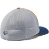 Columbia Unisex Adult PFG Logo Mesh Ball Cap(Island Orange/Inshore Slam Flag)