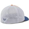 Columbia Unisex Adult PFG Logo Mesh Ball Cap(Island Orange/Inshore Slam Flag)