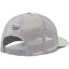 Columbia Unisex Adult PFG Logo Mesh Ball Cap(Light Lime/Nimbus Grey)