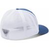 Columbia Unisex Adult PFG Logo Mesh Ball Cap(Night Tide/White)