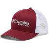 Columbia Unisex Adult PFG Logo Mesh Ball Cap(Red Jasper/Cool Grey/Redfish)