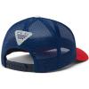 Columbia Unisex Adult PFG Logo Mesh Ball Cap(Red Spark  Us Flag)