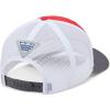 Columbia Unisex Adult PFG Logo Mesh Ball Cap(Red Spark/Shark)