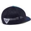 Columbia Unisex Adult PFG Logo Mesh Ball Cap(Riptide/Coll Navy/Offshore Slam Flag)