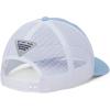 Columbia Unisex Adult PFG Logo Mesh Ball Cap(Sail/White/Fish Flag)
