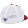 Columbia Unisex Adult PFG Logo Mesh Ball Cap(Salmon)