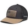 Columbia Unisex Adult PFG Logo Mesh Ball Cap(Shark/British Tan)