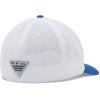 Columbia Unisex Adult PFG Logo Mesh Ball Cap(Tanzanite  White  Marlin)