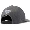 Columbia Unisex Adult PFG Logo Mesh Ball Cap(Titanium/Black/Hook)