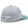 Columbia Unisex Adult PFG Logo Mesh Ball Cap(Tranquil Teal/Cool Grey)