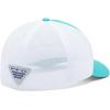 Columbia Unisex Adult PFG Logo Mesh Ball Cap(Turquoise/Offshore Slam Flag)