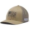 Columbia Unisex Adult PFG Logo Mesh Ball Cap(Tusk)