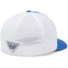 Columbia Unisex Adult PFG Logo Mesh Ball Cap(Vivid Blue/White/US Fish Flag)