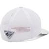 Columbia Unisex Adult PFG Logo Mesh Ball Cap(White  Vivid Blue  Usa Flag)