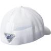 Columbia Unisex Adult PFG Logo Mesh Ball Cap(White/Riptide)
